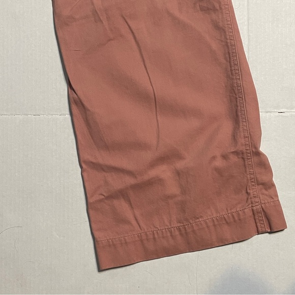 Y2K Vintage Wide Leg 100% Cotton Chino Mid-rise pink pants. Old Navy, size 16 - Picture 8 of 15